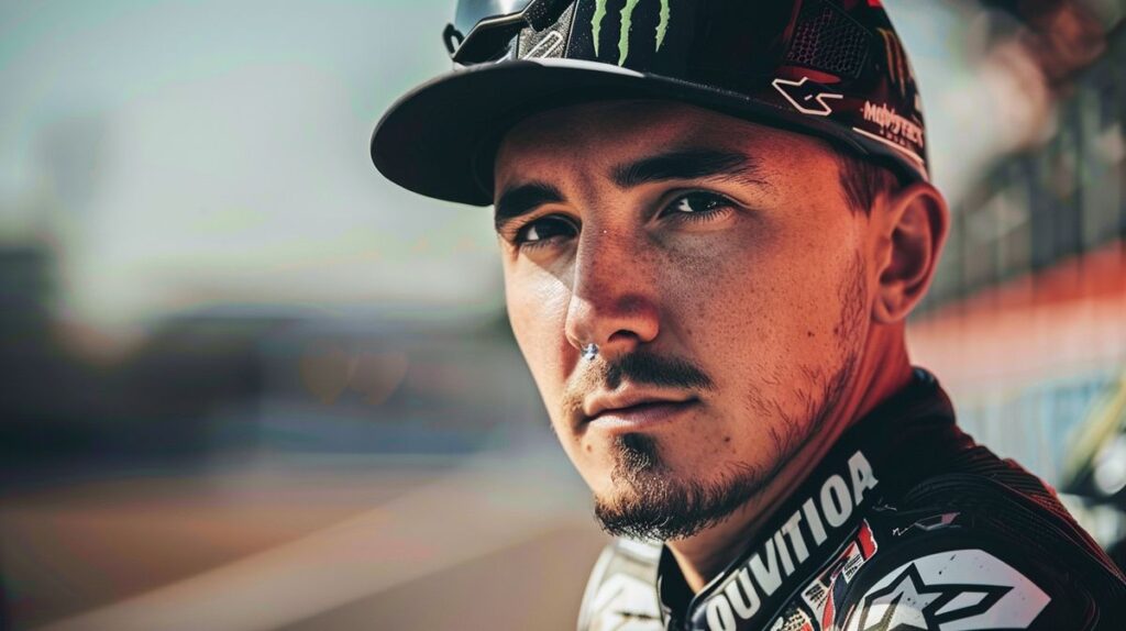 Jorge Lorenzo mit Angaben zum Vermögen auf einer Infografik