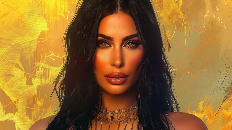 Descubre el patrimonio de Kim Kardashian en esta imagen informativa con detalles de su fortuna